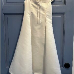 Communion/flower girl dress and head pieces